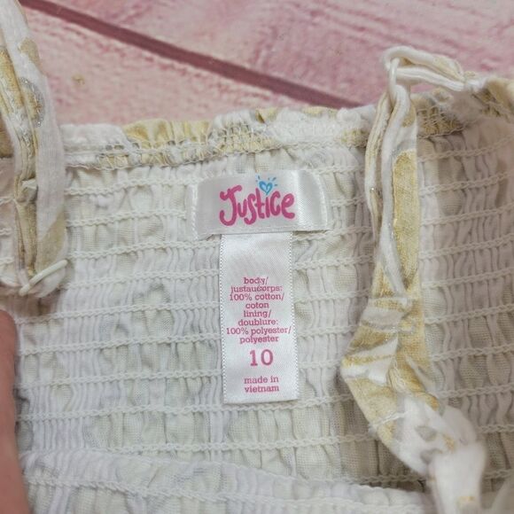 Justice floral sundress 10 - Picture 4 of 4